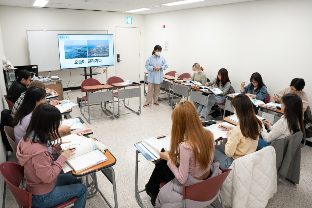 世宗大学授業の様子